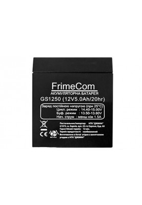 Акумуляторна батарея FrimeCom 12V 5AH (GS1250) AGM