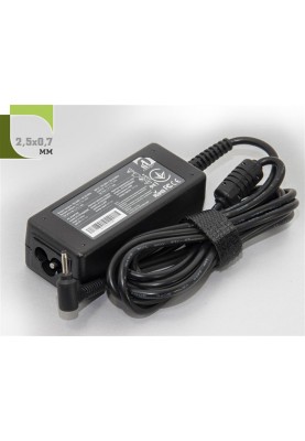 Блок живлення 1StCharger для ноутбука Asus 19V 40W 2.1A 2.5х0.7мм (AC1STAS40WC)