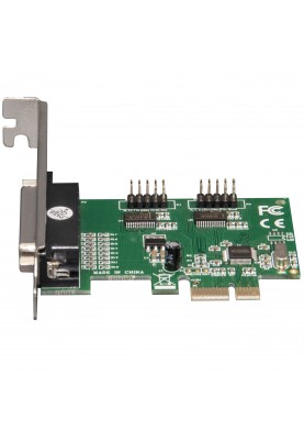 Контролер Frime WCH382L (ECF-PCIto2S1PWCH382.LP) PCI-E-1xRS232+1xLTP