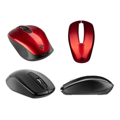 Миша бездротова 2E MF2020 WL Black and Red (2E-MF2020WB)