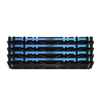 Модуль пам`яті DDR4 4x8GB/3200 Kingston Fury Renegade RGB (KF432C16RBAK4/32)