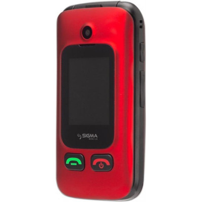 Мобiльний телефон Sigma mobile Comfort 50 Shell Dual Sim Black/Red (4827798212325)