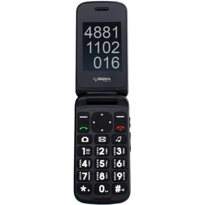 Мобiльний телефон Sigma mobile Comfort 50 Shell Dual Sim Black/Red (4827798212325)