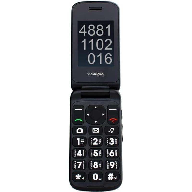 Мобильный телефон Sigma mobile Comfort 50 Shell Dual Sim Black/Red (4827798212325)