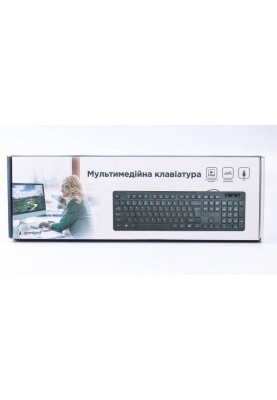 Клавіатура Gembird KB-MCH-04-UA Ukr Black
