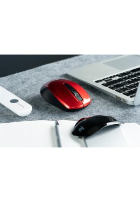 Миша бездротова 2E MF2020 WL Black and Red (2E-MF2020WB)