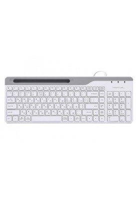 Клавіатура A4Tech Fstyler Ukr FK25 White