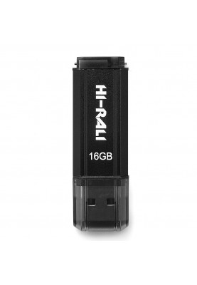 Флеш-накопичувач USB 16GB Hi-Rali Stark Series Black (HI-16GBSTBK)