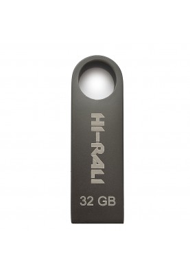 Флеш-накопичувач USB 32GB Hi-Rali Shuttle Series Black (HI-32GBSHBK)