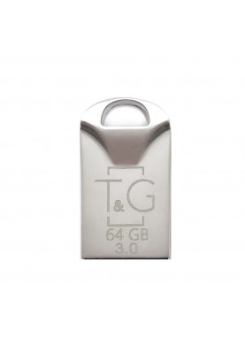 Флеш-накопичувач USB3.0 64GB T&G 106 Metal Series Silver (TG106-64G3)