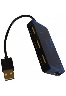 Концентратор USB 2.0 Atcom TD4005 4хUSB2.0 Black (AT10725)