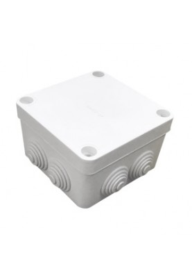 Коробка розподільна Courbi 100x100x50 біла (32-21024-100)
