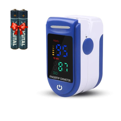 Пульсоксиметр Optima LK87-N Blue + батарейки (LK87-N-BLU2)