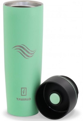 Термопляшка Tavialo 460 мл матовий мятний + 2 ущільнювальних кільця (190460105)