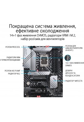 Материнська плата Asus Prime Z690-P D4-CSM Socket 1700