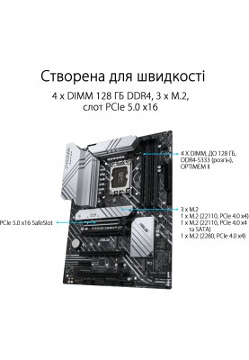 Материнська плата Asus Prime Z690-P D4-CSM Socket 1700