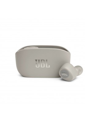 Bluetooth-гарнітура JBL Wave Vibe 100 TWS Ivory (JBLW100TWSIVR)