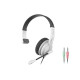 Моногарнітура A4Tech HS-11 Black + White