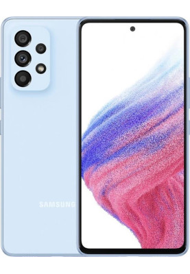 Смартфон Samsung Galaxy A53 5G SM-A536 8/256GB Dual Sim Light Blue (SM-A536ELBHSEK)_UA