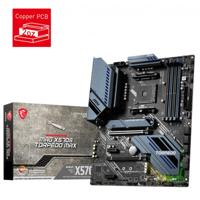 Материнська плата MSI MAG X570S Torpedo Max Socket AM4