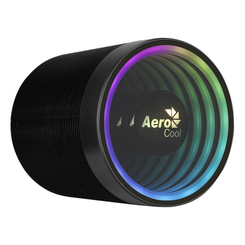 Кулер процессорный AeroCool Mirage 5, Intel:2066/2011/1200/1156/1155/1151/1150/775, AMD:AM4/AM3+/AM3/AM2+/AM2/FM2/FM1, 100 x 100 x 145 мм, 4-pin