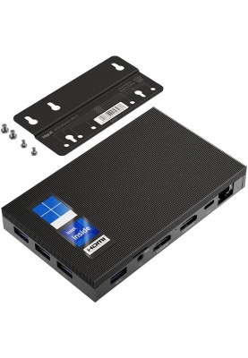 Безвентиляторний міні-комп`ютер MeLe QUIETER2 (HS081706) Black