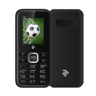 Мобiльний телефон 2E S180 Dual Sim Black (708744071118)