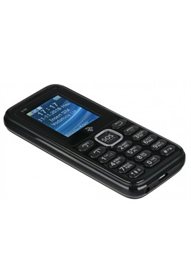 Мобiльний телефон 2E S180 Dual Sim Black (708744071118)