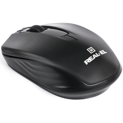 Мишка бездротова REAL-EL RM-304 Black USB