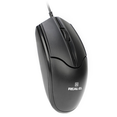 Мишка REAL-EL RM-410 Silent Black (EL123200025)
