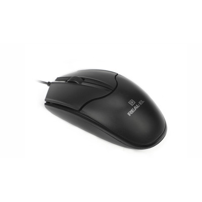 Мишка REAL-EL RM-410 Silent Black (EL123200025)