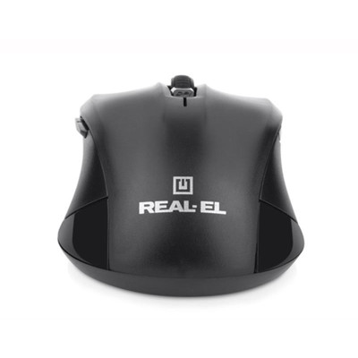 Мишка бездротова REAL-EL RM-307 Black USB