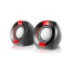 Акустична система REAL-EL S-50 Black/Red