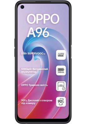 Смартфон Oppo A96 6/128GB Dual Sim Starry Black