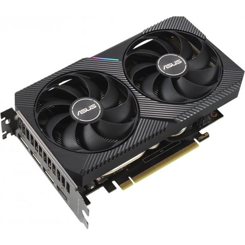 Відеокарта GF RTX 3060 12GB GDDR6 Dual V2 Asus (DUAL-RTX3060-12G-V2) (LHR)