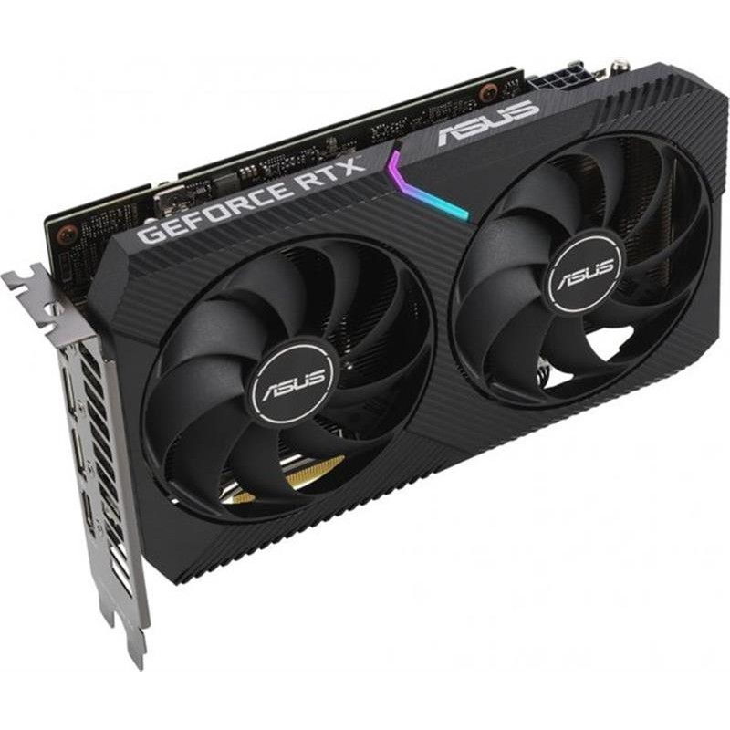 Відеокарта GF RTX 3060 12GB GDDR6 Dual V2 Asus (DUAL-RTX3060-12G-V2) (LHR)