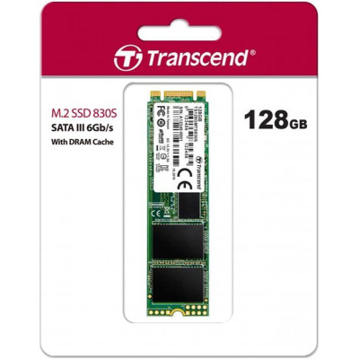 Накопичувач SSD  128GB Transcend 830S M.2 2280 SATAIII 3D TLC (TS128GMTS830S)
