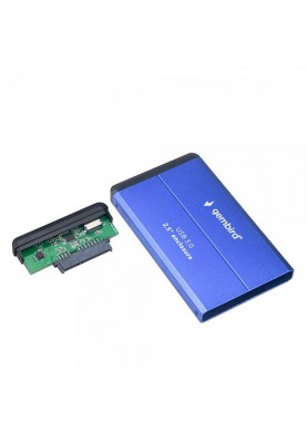 Зовнішня кишеня Gembird для підключення SATA HDD 2.5", USB 3.0, Blue (EE2-U3S-2-B)
