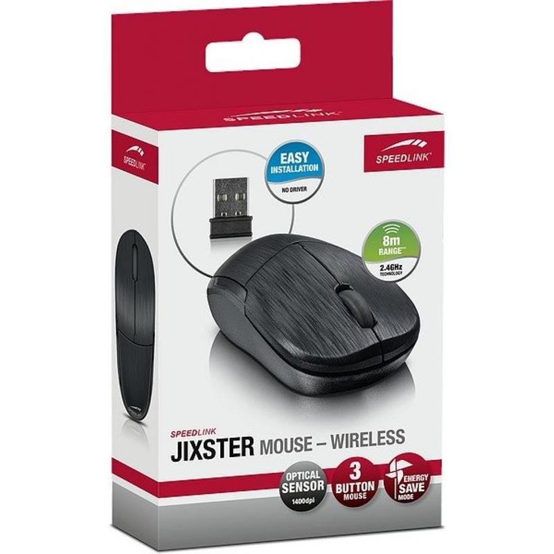 Миша бездротова Speed Link Jixster Black (SL-630010-BK)