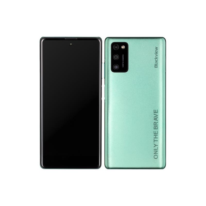 Смартфон Blackview A100 6/128GB NFC Dual Sim Frost Green (6931548307327)