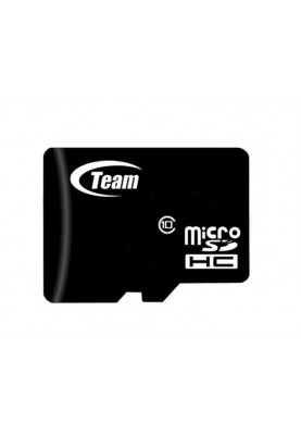 Карта пам`ятi MicroSDHC 4GB Class 10 Team + SD-adapter (TUSDH4GCL1003)