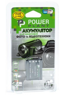 Акумулятор PowerPlant Olympus Li-40B, Li-42B, D-Li63, NP-45, NP-80, EN-EL10 1250mAh (DV00DV1090)
