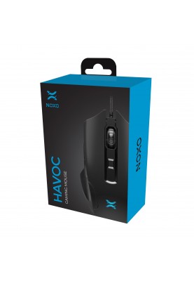 Мишка Noxo Havoc Gaming mouse Black USB (4770070881934)