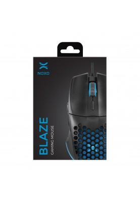 Мишка Noxo Blaze Gaming mouse Black USB (4770070881903)