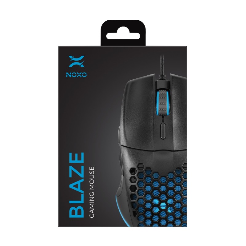 Мишка Noxo Blaze Gaming mouse Black USB (4770070881903)