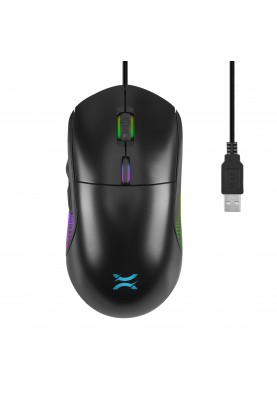 Миша Noxo Scourge Gaming mouse Black USB (4770070881965)