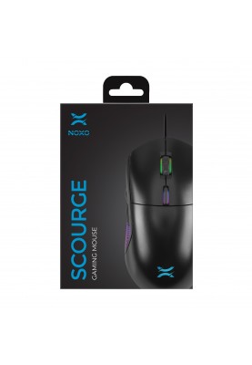 Миша Noxo Scourge Gaming mouse Black USB (4770070881965)