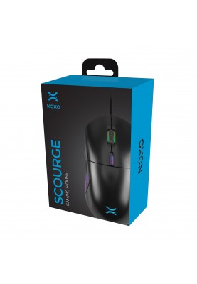 Миша Noxo Scourge Gaming mouse Black USB (4770070881965)