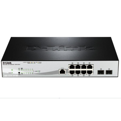 Комутатор D-Link DGS-1210-10P/ME