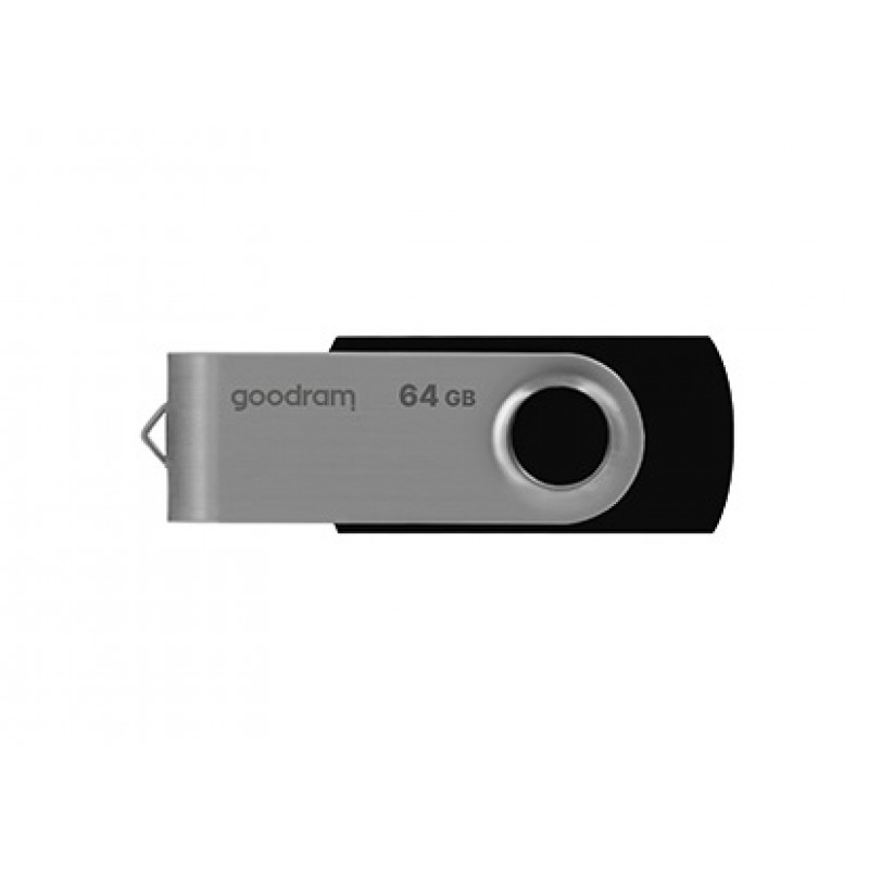 Флеш-накопичувач USB2.0 64GB Goodram UTS2 (Twister) Black (UTS2-0640K0R11)